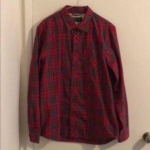 Nike Long-Sleeve Flannel Print Shirt